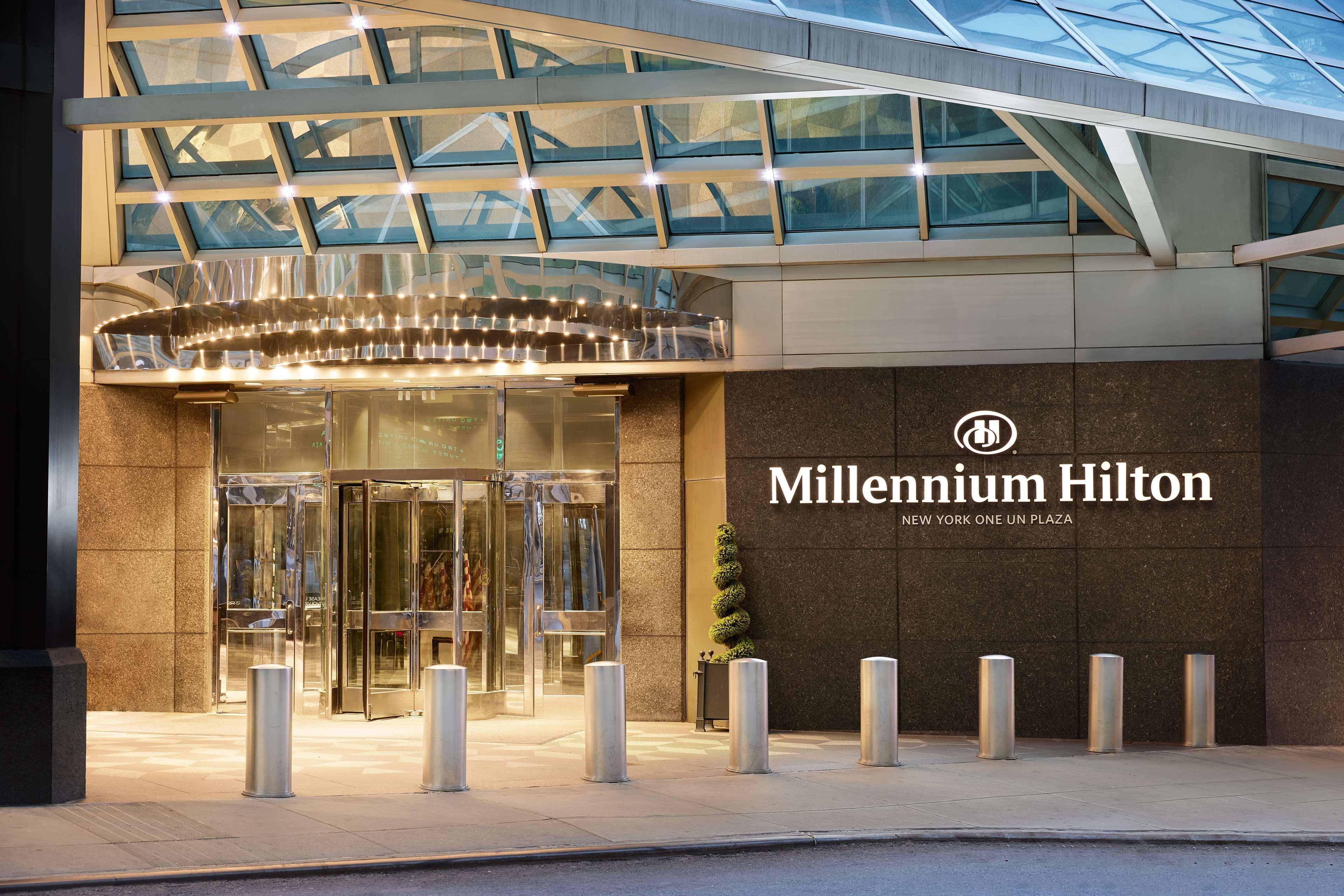Millennium Hilton New York One Un Plaza Hotel Exterior foto